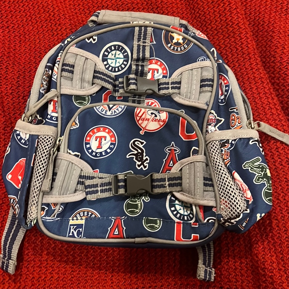 Pottery Barn mini BASEBALL MLB backpack